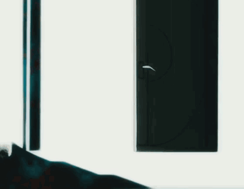 A Cartoon Drawing Of A Girl Walking On A Train With A Sign That Says ' Aaah ' On It GIF