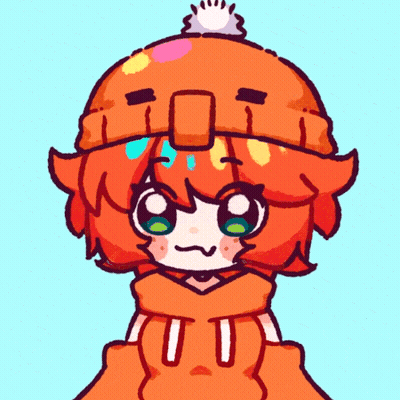 A Cartoon Drawing Of A Girl Wearing A Hat GIF