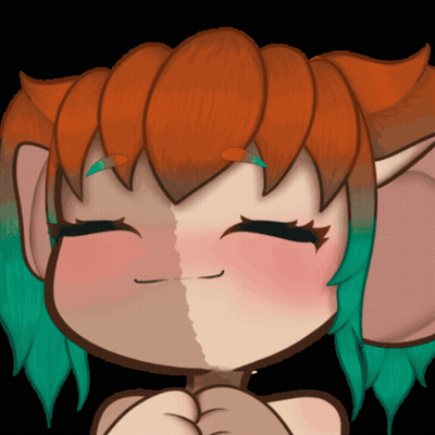 A Cartoon Drawing Of A Girl With Orange Hair And Green Eyes GIF