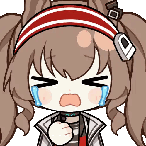 A Cartoon Drawing Of A Girl With Pigtails And A Headband With The Letter O On It Sticker
