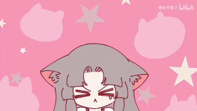 A Cartoon Drawing Of A Girl With The Words " Am I Not Your Favourite Little Genius " GIF