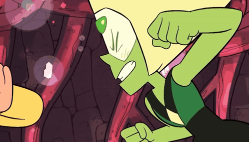 A Cartoon Drawing Of A Green And White Frog GIF