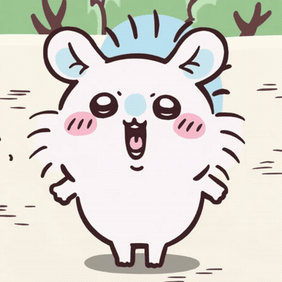 A Cartoon Drawing Of A Hedgehog With A Surprised Look On His Face GIF