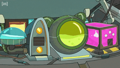 A Cartoon Drawing Of A Machine That Says [ As ] GIF