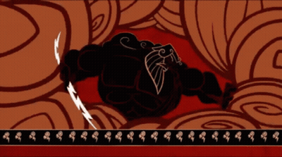 A Cartoon Drawing Of A Man Holding A Lightning Bolt In His Hand GIF