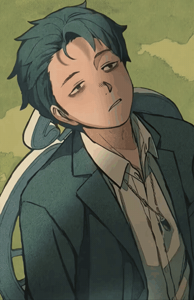 A Cartoon Drawing Of A Man In A Suit And Tie GIF
