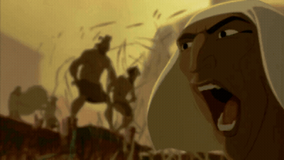 A Cartoon Drawing Of A Man Screaming With His Mouth Open GIF