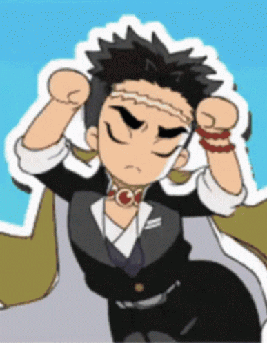 A Cartoon Drawing Of A Man Wearing A Mask GIF