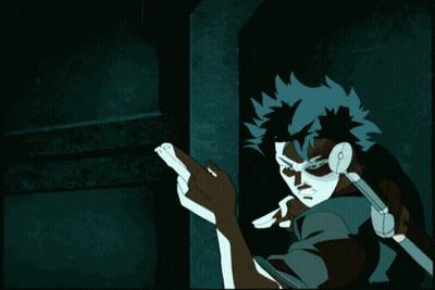 A Cartoon Drawing Of A Man With A Sword And Lightning GIF
