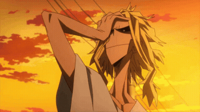 A Cartoon Drawing Of A Man With Long Hair Covering His Face With His Hand GIF