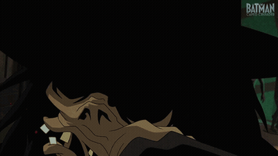 A Cartoon Drawing Of A Man With The Word Batman On The Bottom GIF