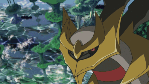 A Cartoon Drawing Of A Monster With A Bbc Logo In The Background GIF