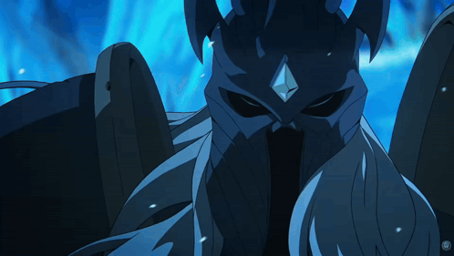 A Cartoon Drawing Of A Monster With A Diamond On Its Face GIF