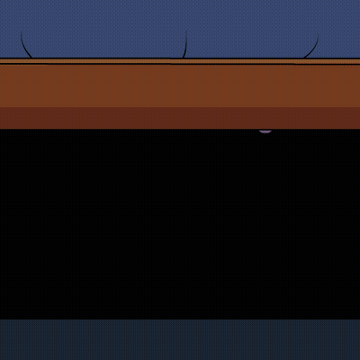 A Cartoon Drawing Of A Monster With A Sad Face GIF