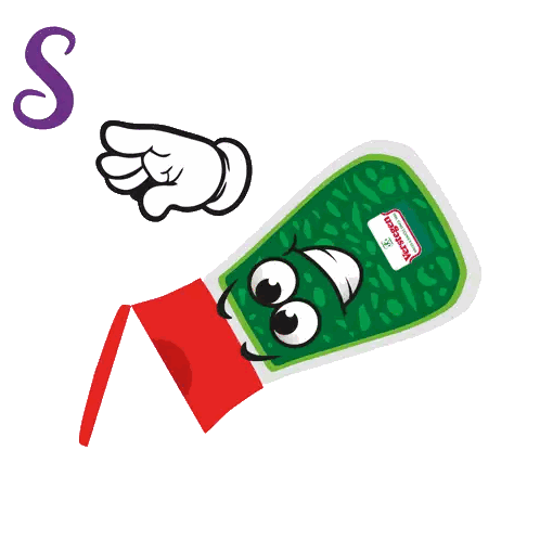 A Cartoon Drawing Of A Pepper Shaker With The Words Spice It Up Written Below It Sticker
