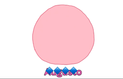 A Cartoon Drawing Of A Person Laying Down With The Word Augusto Below It GIF