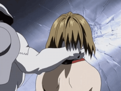 A Cartoon Drawing Of A Person With A Collar On GIF