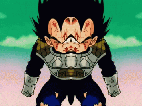 A Cartoon Drawing Of A Person With A Shield On Their Chest GIF