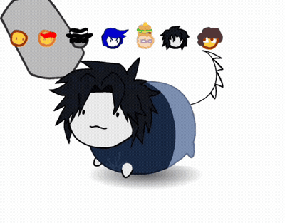 A Cartoon Drawing Of A Person With The Words Please Stop Below It GIF