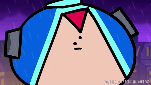 A Cartoon Drawing Of A Person With The Words Youtube.com/terminalmontage Below GIF