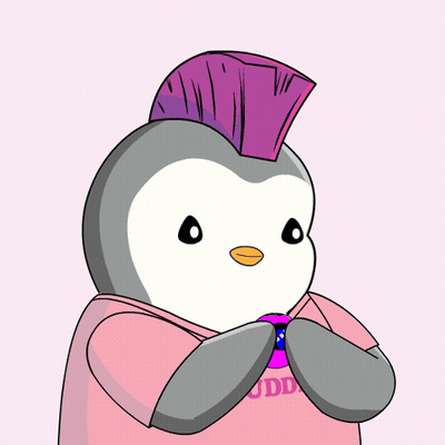 A Cartoon Drawing Of A Purple Object With A Black Circle In The Middle GIF