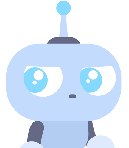 A Cartoon Drawing Of A Robot With Mathematical Equations On It 'S Face GIF