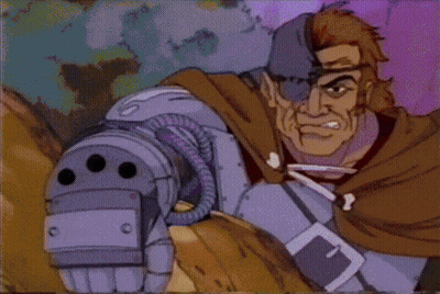 A Cartoon Drawing Of A Robot With Smoke Coming Out Of It GIF
