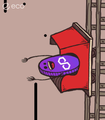 A Cartoon Drawing Of A Roller Coaster With The Number 8 On The Side GIF