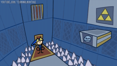 A Cartoon Drawing Of A Room With The Words Youtube.com/terminalmontage GIF