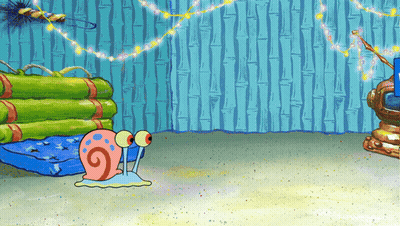 A Cartoon Drawing Of A Snail With A Swirl On Its Shell GIF