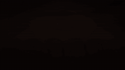 A Cartoon Drawing Of A Sunset Over A Body Of Water With A Castle In The Background GIF