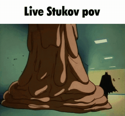 A Cartoon Drawing Of A Tree With The Words " Live Stukov Pov " At The Top GIF