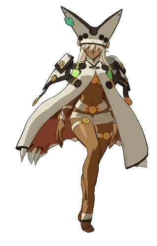 A Cartoon Drawing Of A Woman With A White Cape And A Hat Sticker