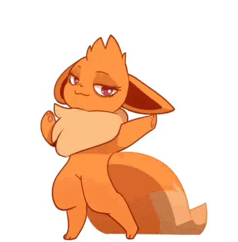 A Cartoon Drawing Of An Orange Fox With A Serious Look On Its Face Sticker