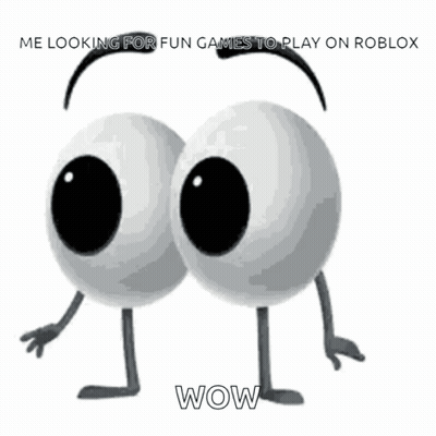 A Cartoon Drawing Of Two Eyes With Arms And Legs . GIF