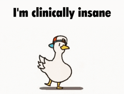 A Cartoon Duck Wearing A Hat And Sunglasses Is Walking . GIF