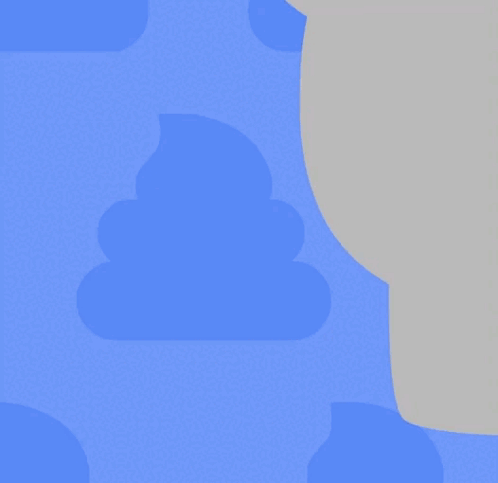 A Cartoon Elephant Is Standing Next To A Brown Object GIF