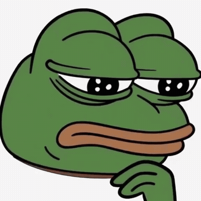A Cartoon Frog With A Surprised Expression On Its Face GIF