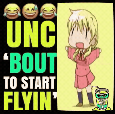 A Cartoon Girl Is Standing Next To A Cup Of Syrup Juice . GIF