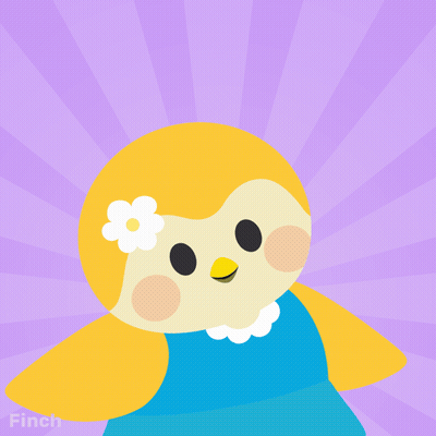 A Cartoon Girl With A Flower In Her Hair And The Words Heyyyy GIF