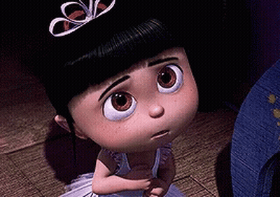 A Cartoon Girl With A Tiara On Her Head GIF