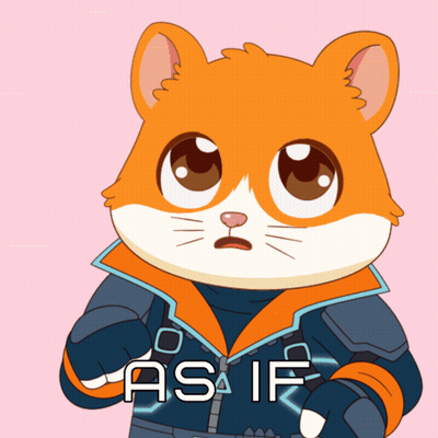 A Cartoon Hamster With The Word Asif Written On It GIF