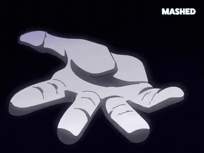 A Cartoon Hand With Mashed Written In The Corner GIF