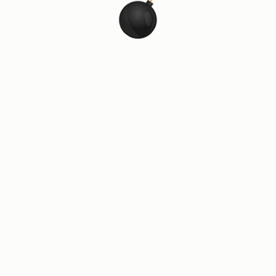 A Cartoon Illustration Of A Nuclear Explosion With Smoke Coming Out Of It GIF