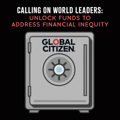 A Cartoon Illustration Of A Safe That Says Global Citizen On It GIF