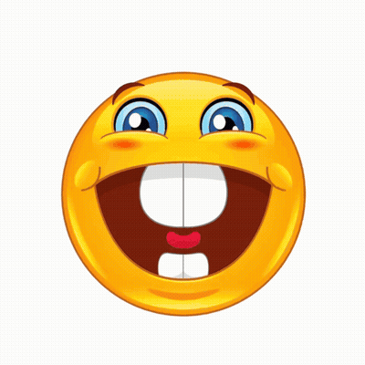 A Cartoon Illustration Of A Woman With A Smiley Face On Her Head GIF