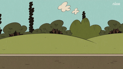 A Cartoon Landscape With A Nick Logo On The Bottom Right GIF