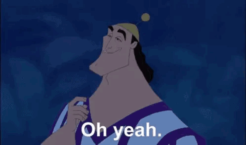 A Cartoon Man Is Smiling And Says `` It 'S All Coming Together . '' GIF