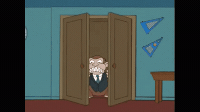 A Cartoon Monkey Is Holding A Book Called The Watchtower GIF