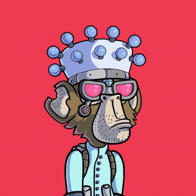 A Cartoon Monkey With A Crown On His Head GIF